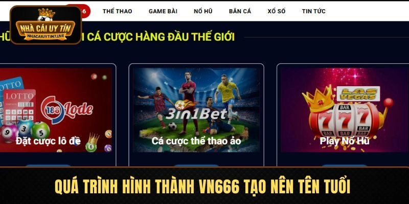 Quá trình hình thành VN666 tạo nên tên tuổi