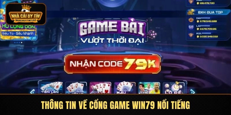 Thông tin về cổng game WIN79 Thông tin về cổng game WIN79